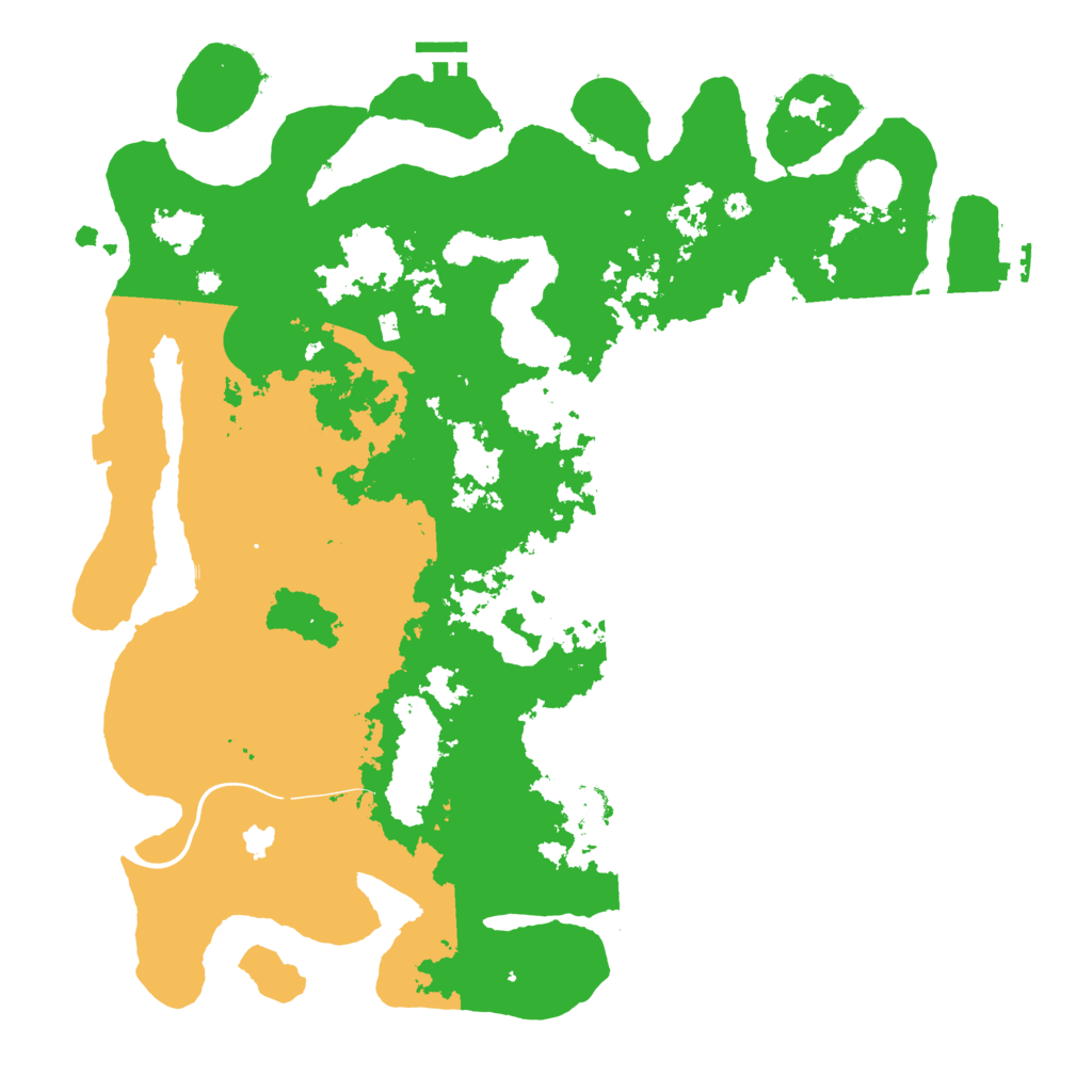 Biome Rust Map: Procedural Map, Size: 4250, Seed: 2878189
