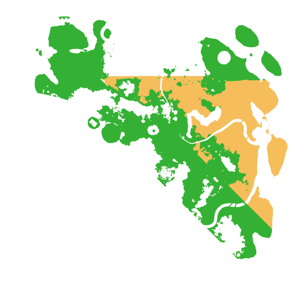 Biome Rust Map: Procedural Map, Size: 4250, Seed: 477046115