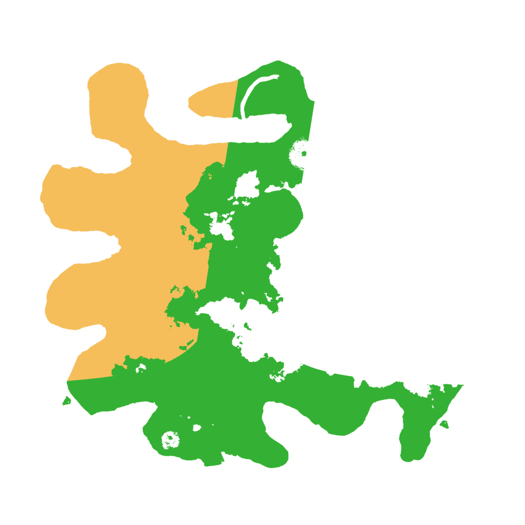 Biome Rust Map: Procedural Map, Size: 3000, Seed: 600371869
