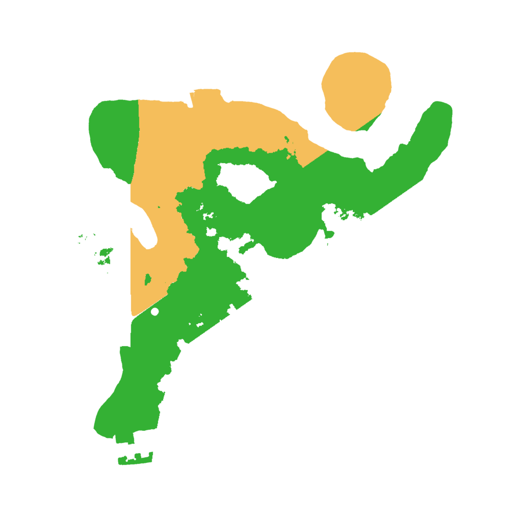 Biome Rust Map: Procedural Map, Size: 2000, Seed: 1774047081