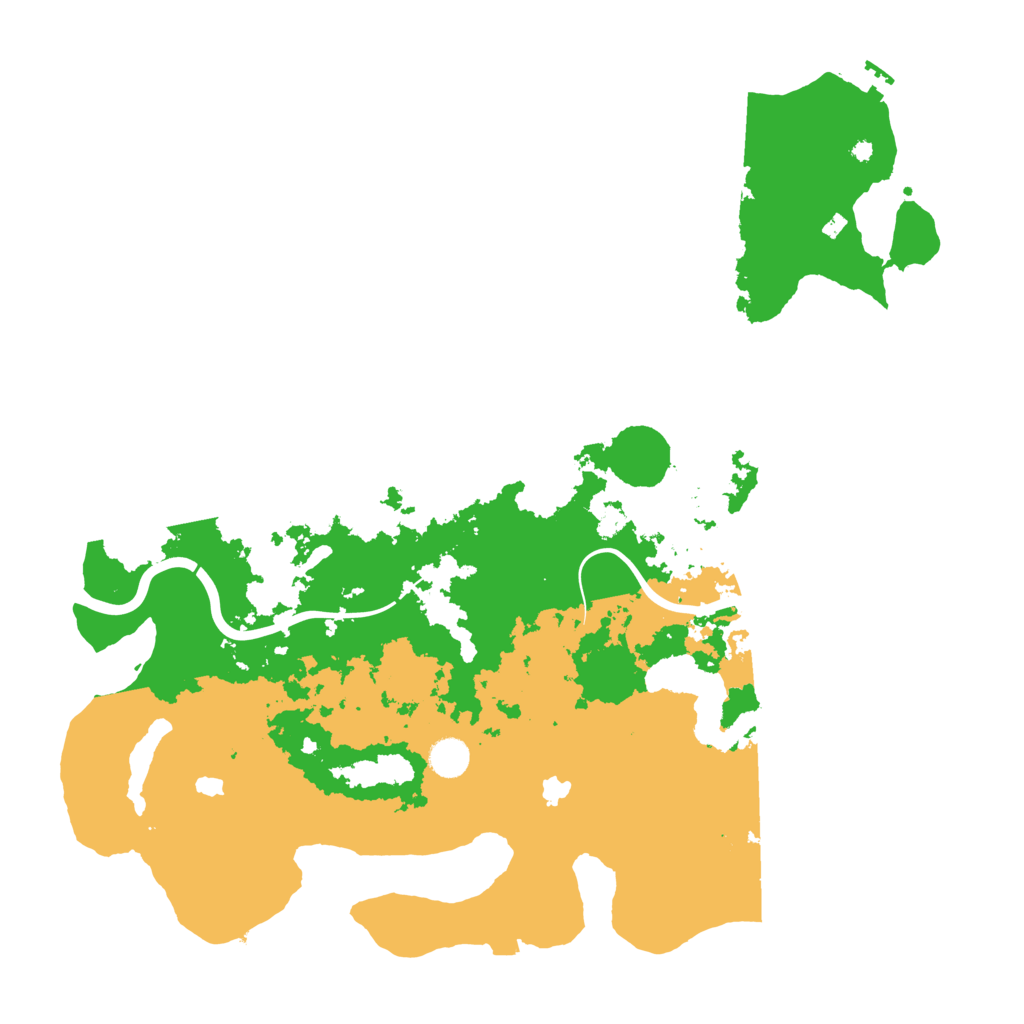 Biome Rust Map: Procedural Map, Size: 4500, Seed: 534