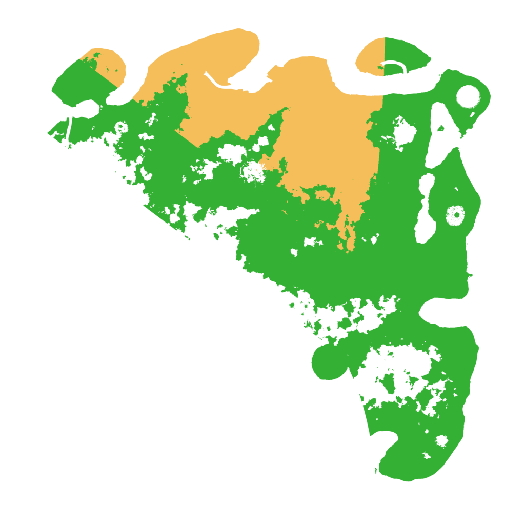 Biome Rust Map: Procedural Map, Size: 4000, Seed: 1241024692