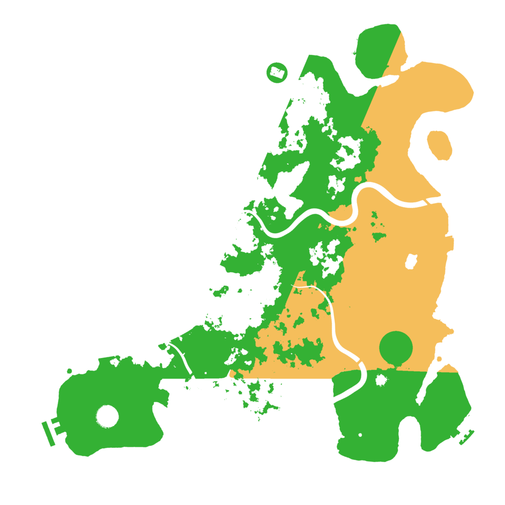 Biome Rust Map: Procedural Map, Size: 4000, Seed: 1893938791