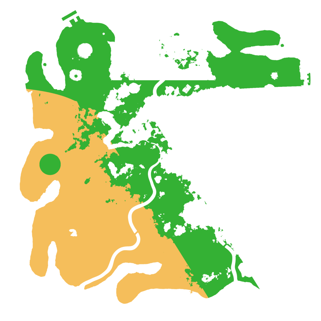 Biome Rust Map: Procedural Map, Size: 4000, Seed: 711461851