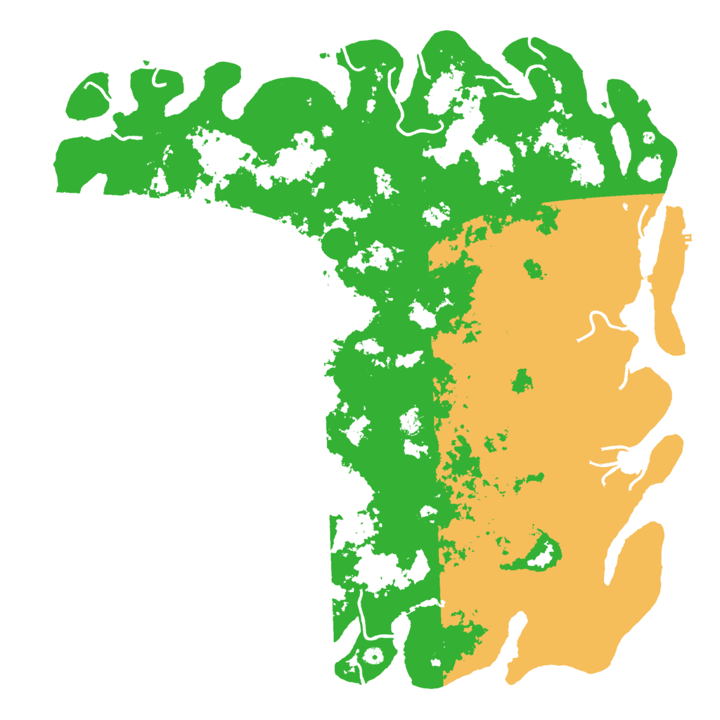 Biome Rust Map: Procedural Map, Size: 6000, Seed: 72855610