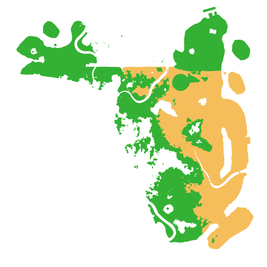 Biome Rust Map: Procedural Map, Size: 4250, Seed: 85165906