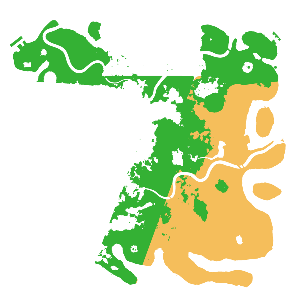 Biome Rust Map: Procedural Map, Size: 4250, Seed: 1778788809