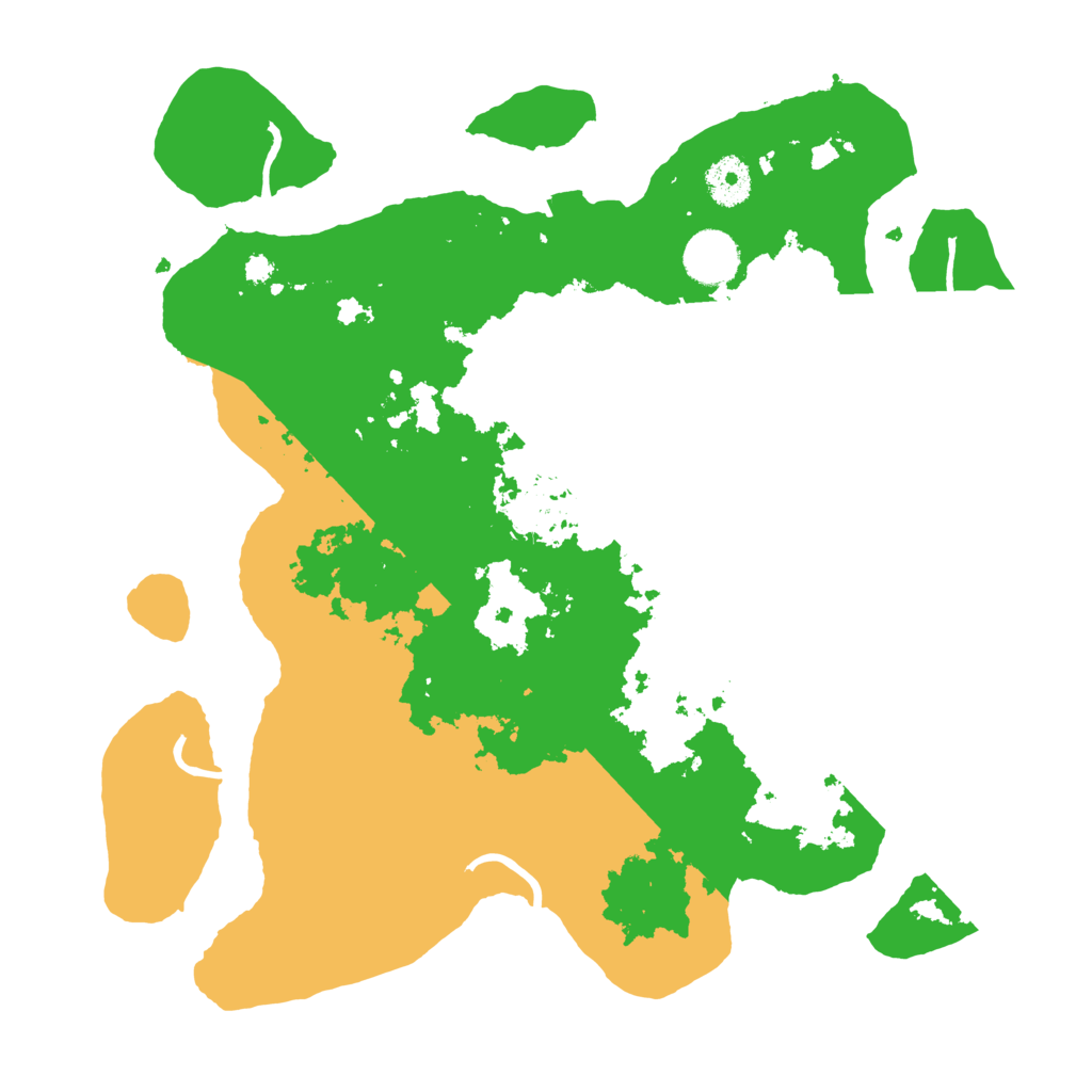 Biome Rust Map: Procedural Map, Size: 3500, Seed: 744757115