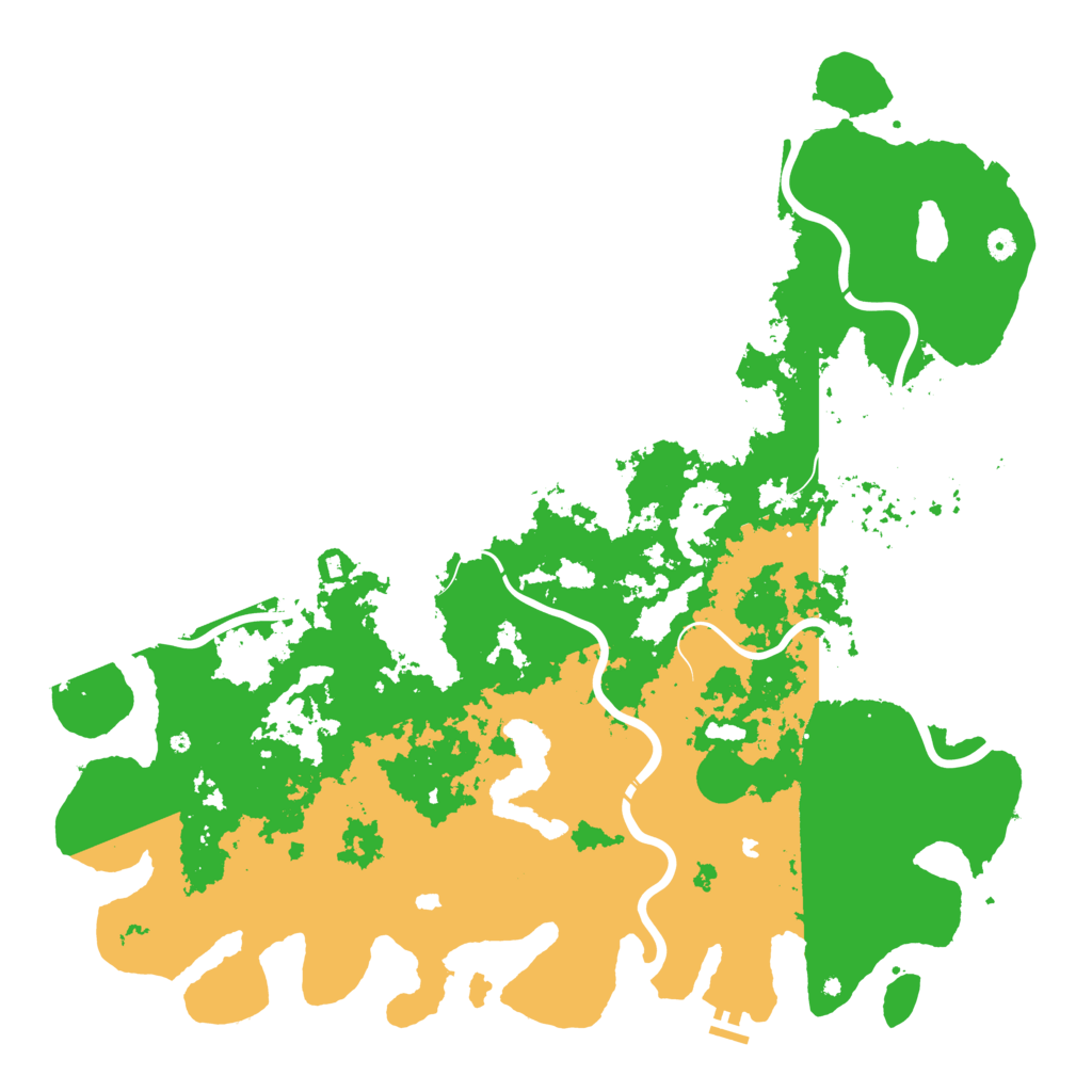 Biome Rust Map: Procedural Map, Size: 5500, Seed: 1403373084