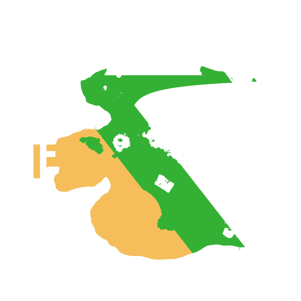 Biome Rust Map: Procedural Map, Size: 1800, Seed: 507440009