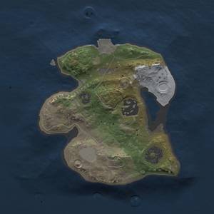 Thumbnail Rust Map: Procedural Map, Size: 1800, Seed: 507440009, 4 Monuments