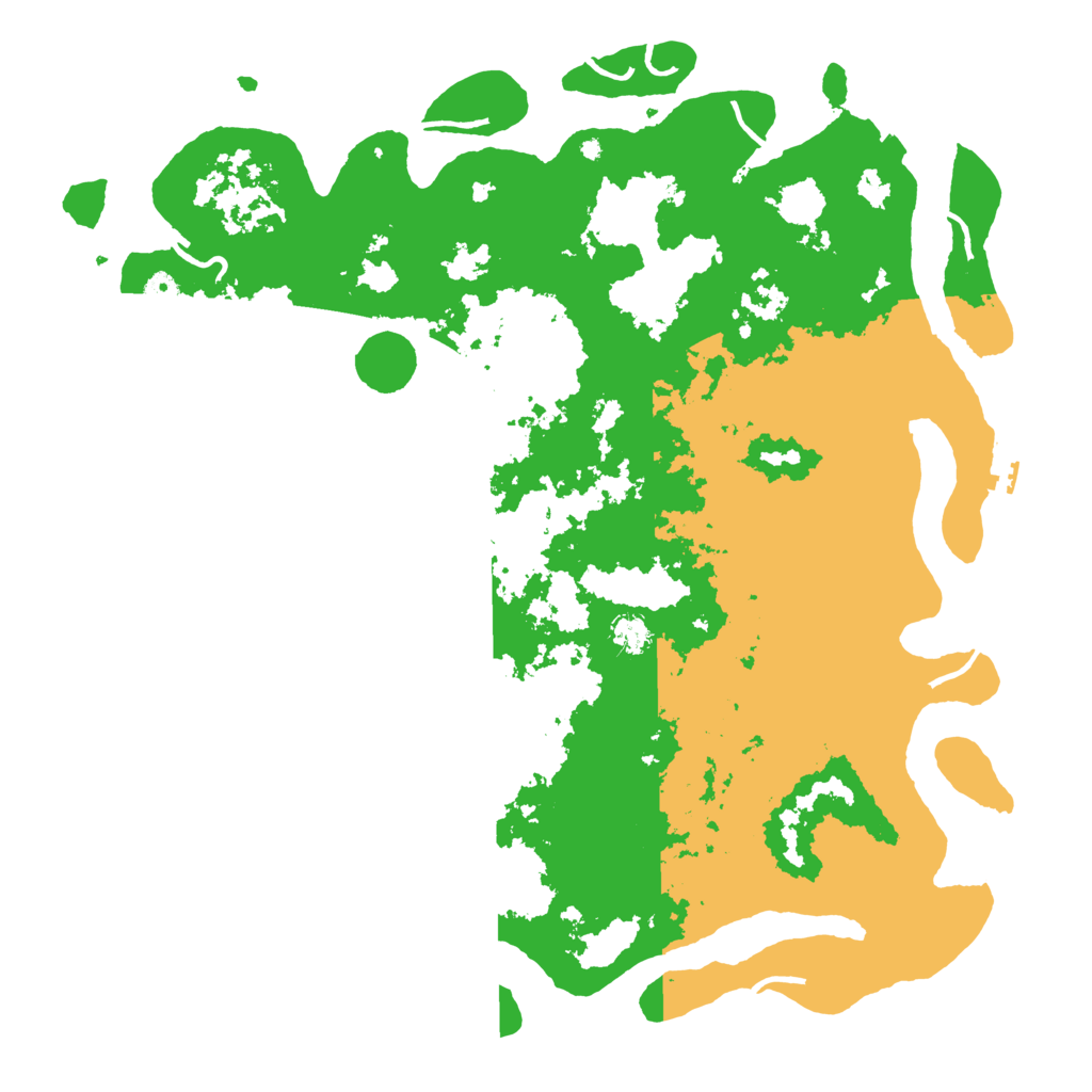 Biome Rust Map: Procedural Map, Size: 5000, Seed: 5000000