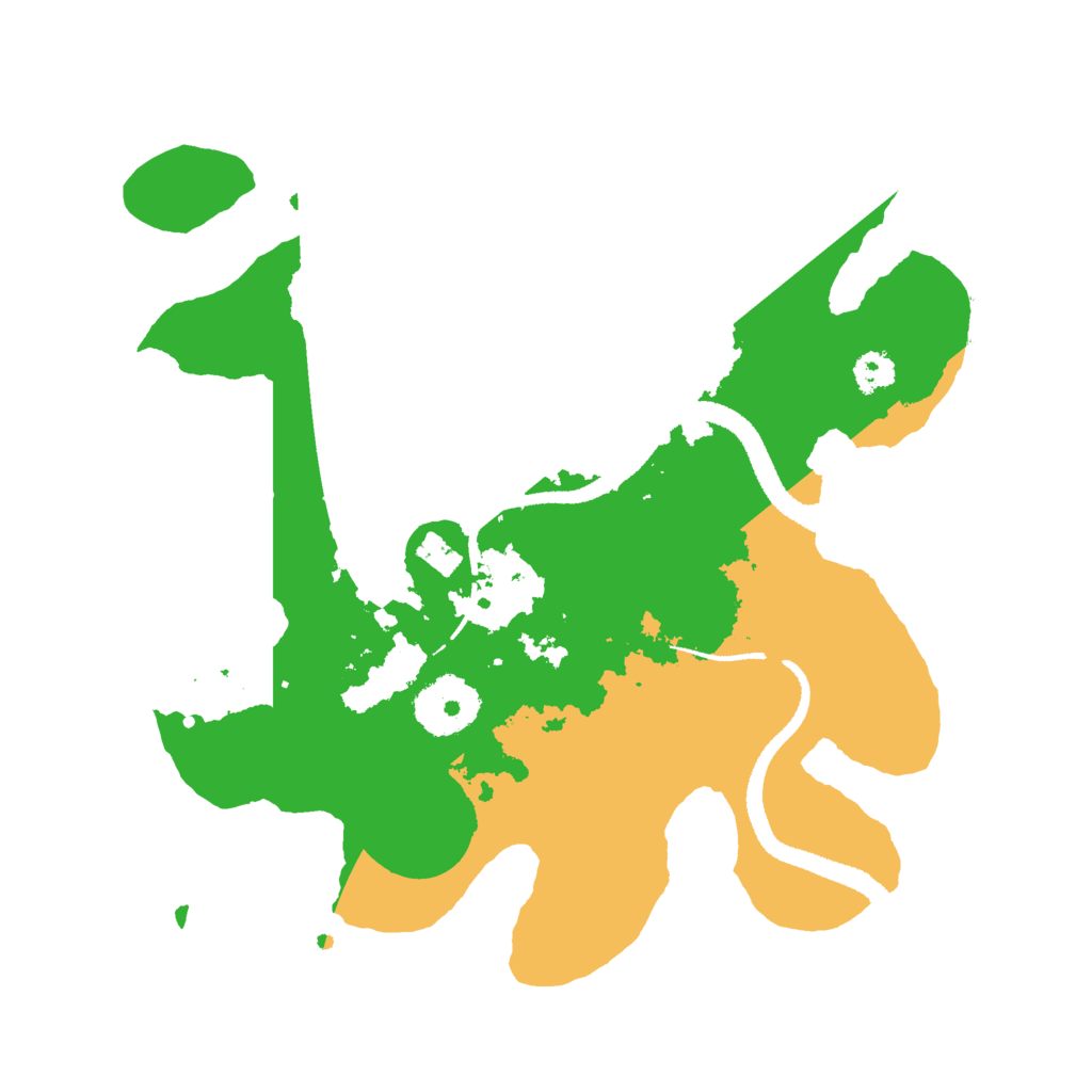 Biome Rust Map: Procedural Map, Size: 2700, Seed: 234850