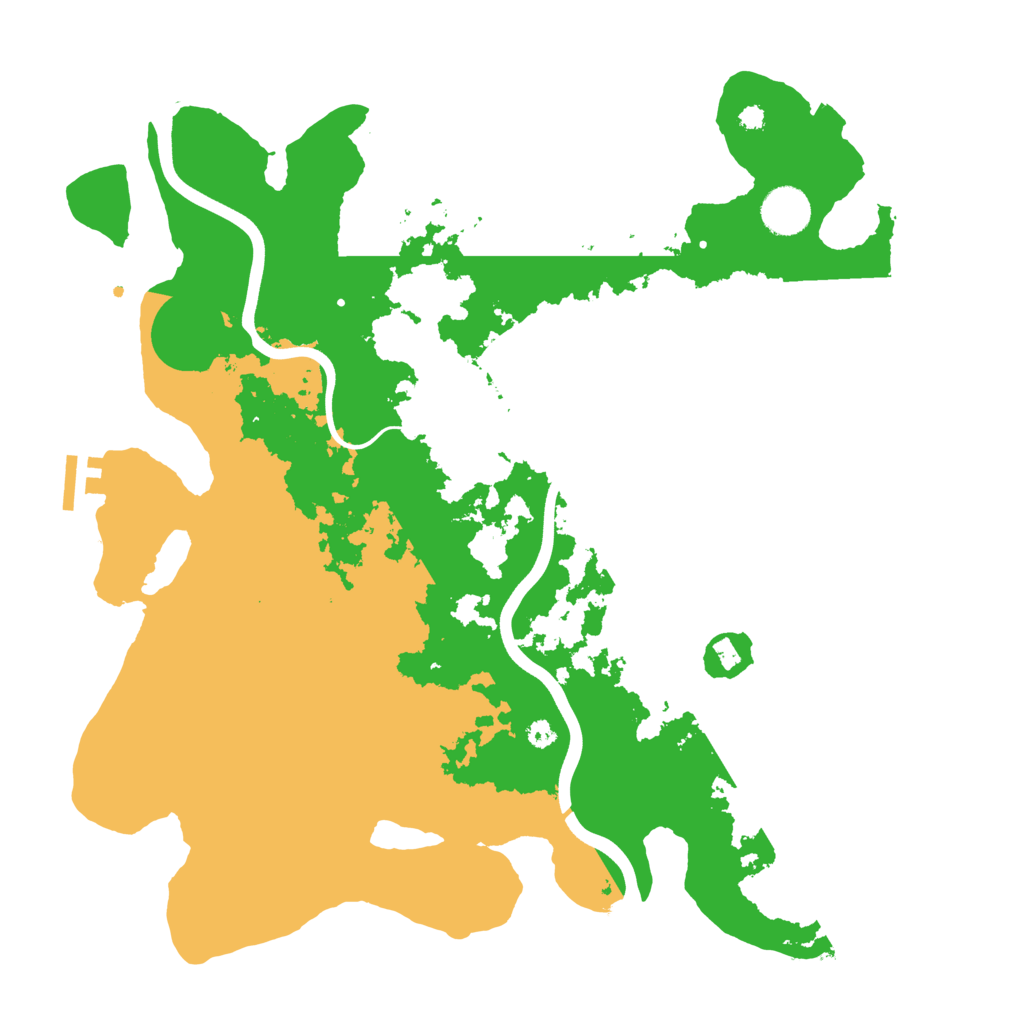 Biome Rust Map: Procedural Map, Size: 3750, Seed: 3456456