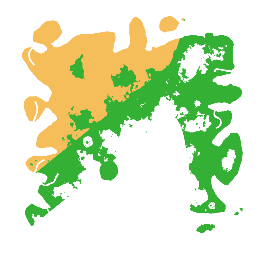 Biome Rust Map: Procedural Map, Size: 3750, Seed: 520385357