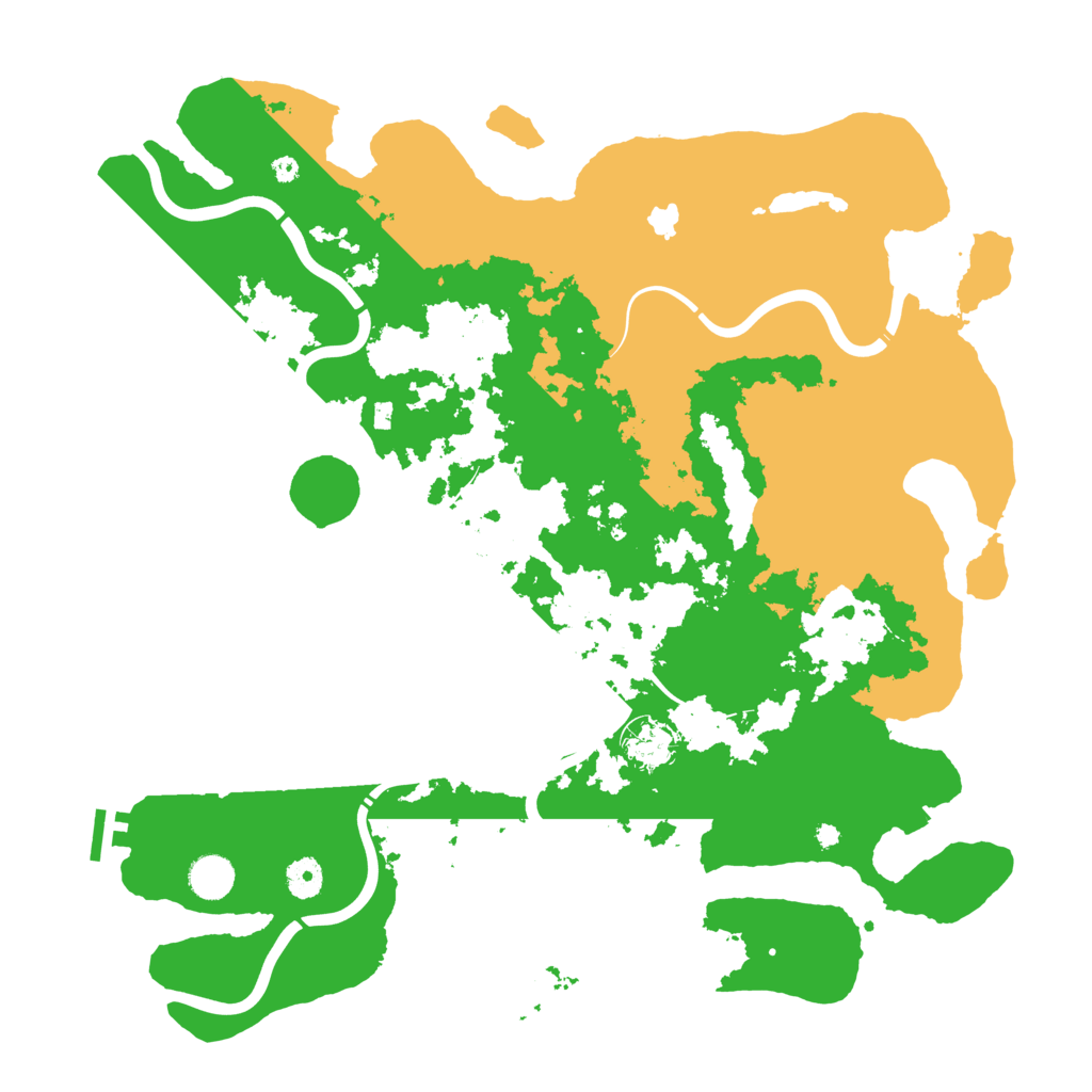 Biome Rust Map: Procedural Map, Size: 4250, Seed: 1187338715