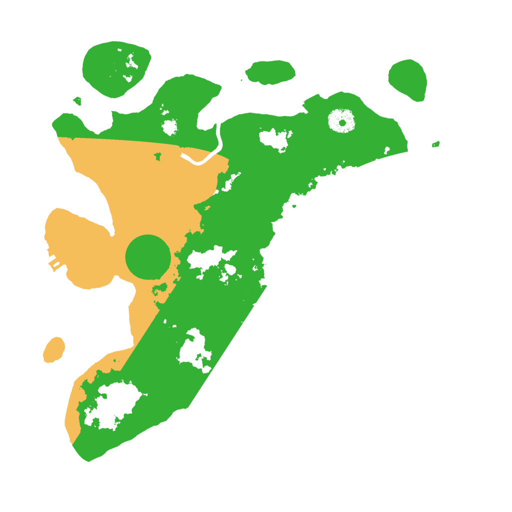 Biome Rust Map: Procedural Map, Size: 3000, Seed: 1333237400