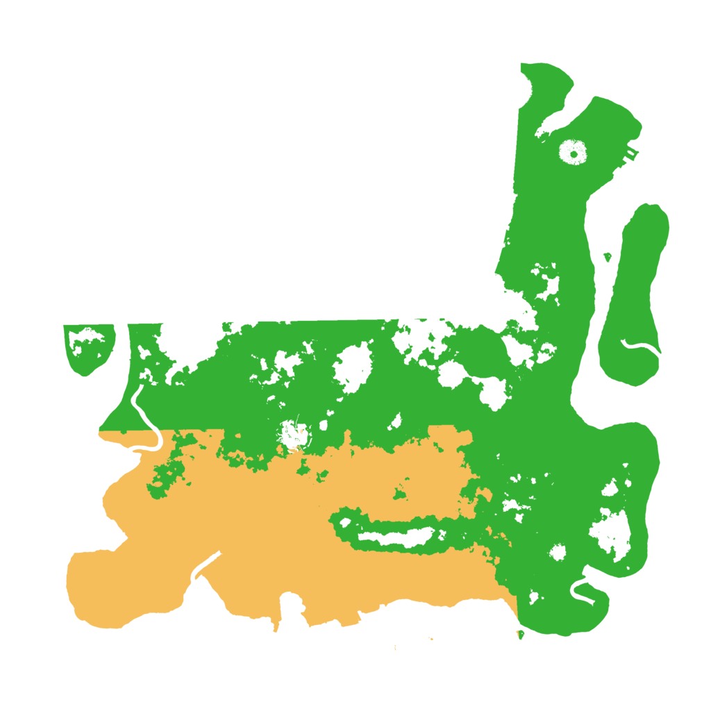 Biome Rust Map: Procedural Map, Size: 4000, Seed: 2031987