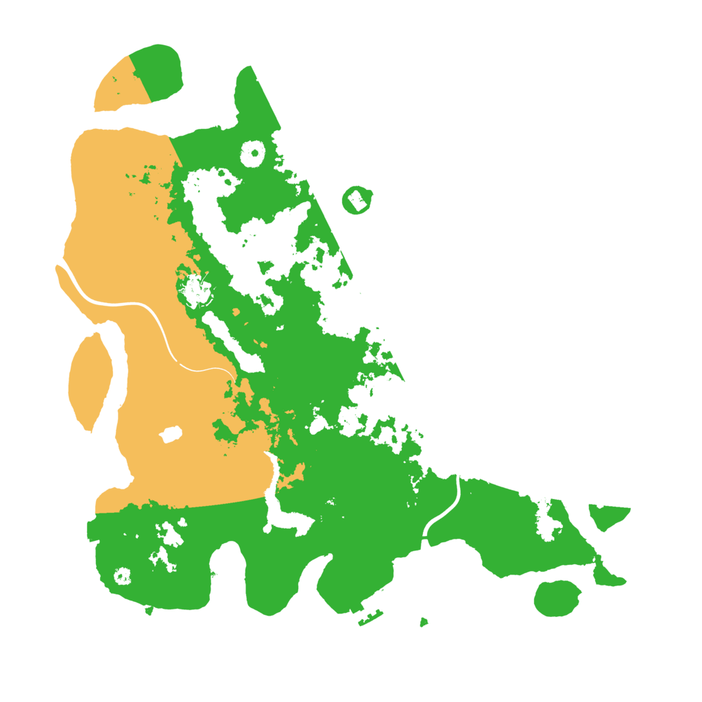 Biome Rust Map: Procedural Map, Size: 4000, Seed: 132323