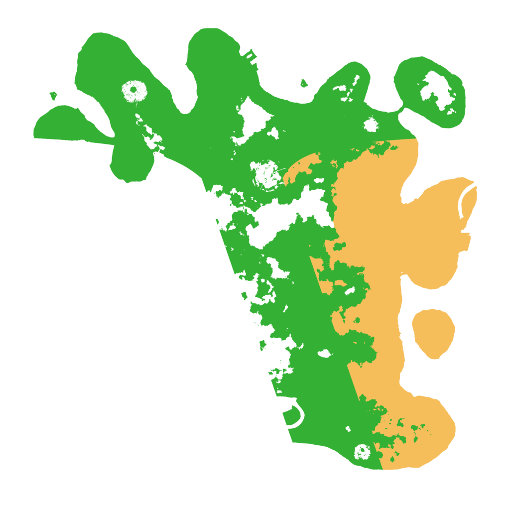 Biome Rust Map: Procedural Map, Size: 3250, Seed: 713623084