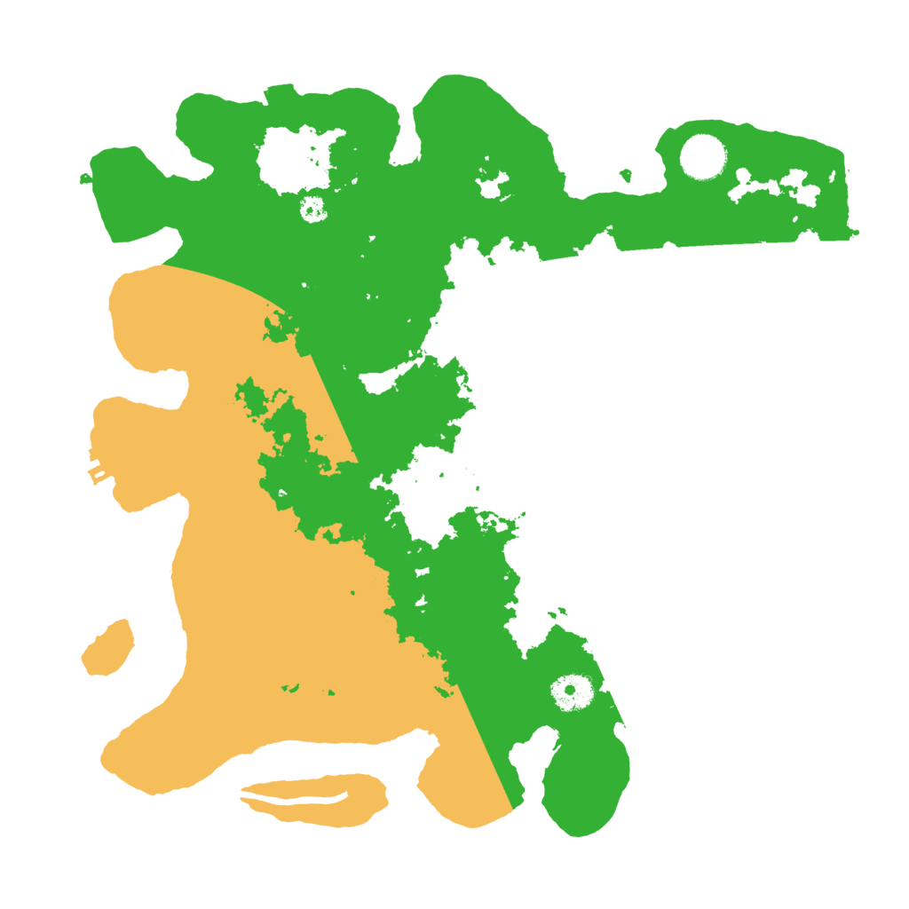 Biome Rust Map: Procedural Map, Size: 3500, Seed: 1930494252