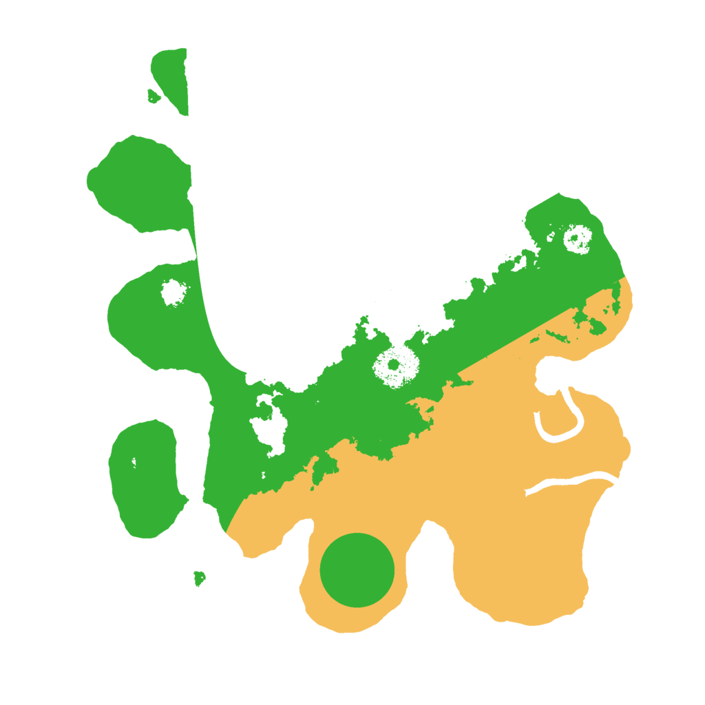 Biome Rust Map: Procedural Map, Size: 2500, Seed: 1550579729