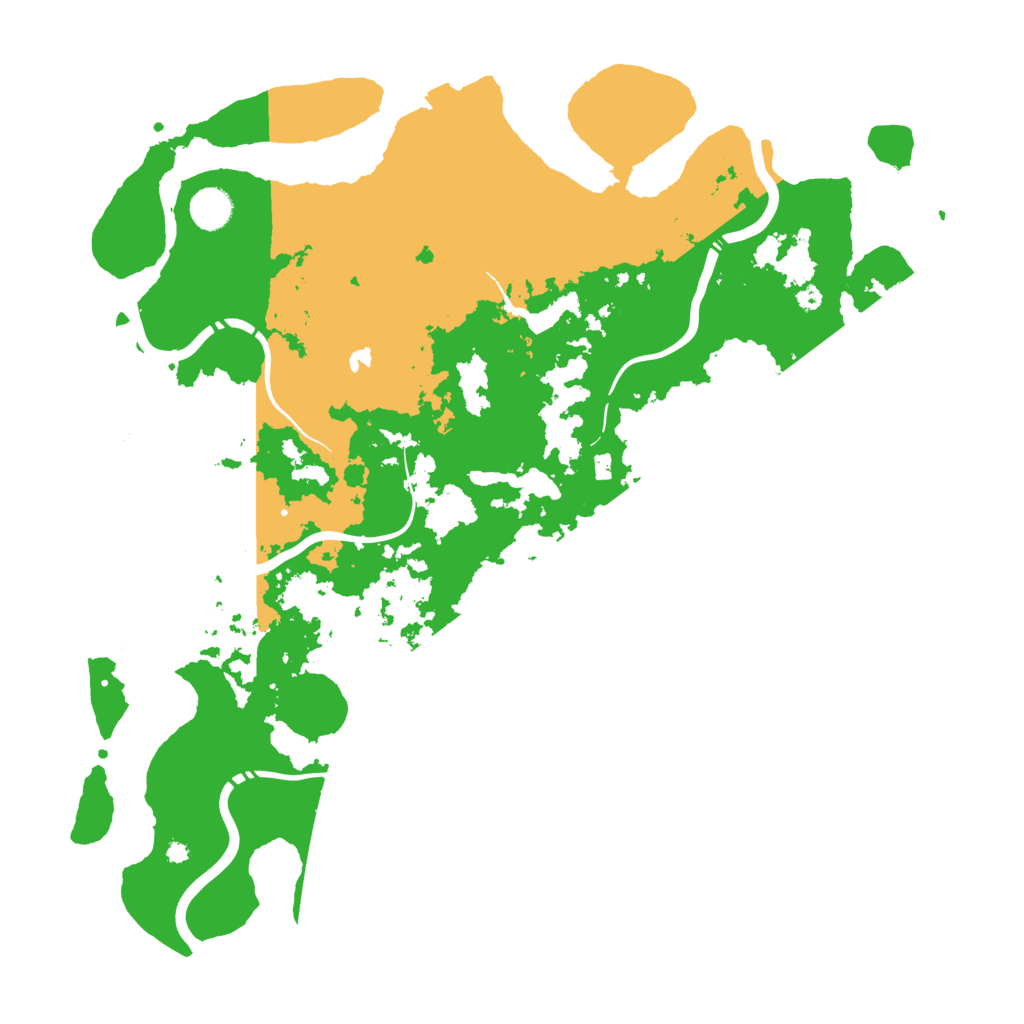 Biome Rust Map: Procedural Map, Size: 4250, Seed: 123643351