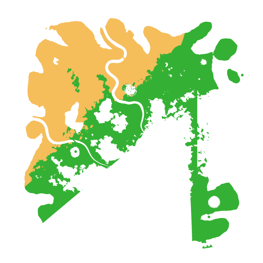 Biome Rust Map: Procedural Map, Size: 4000, Seed: 129376315