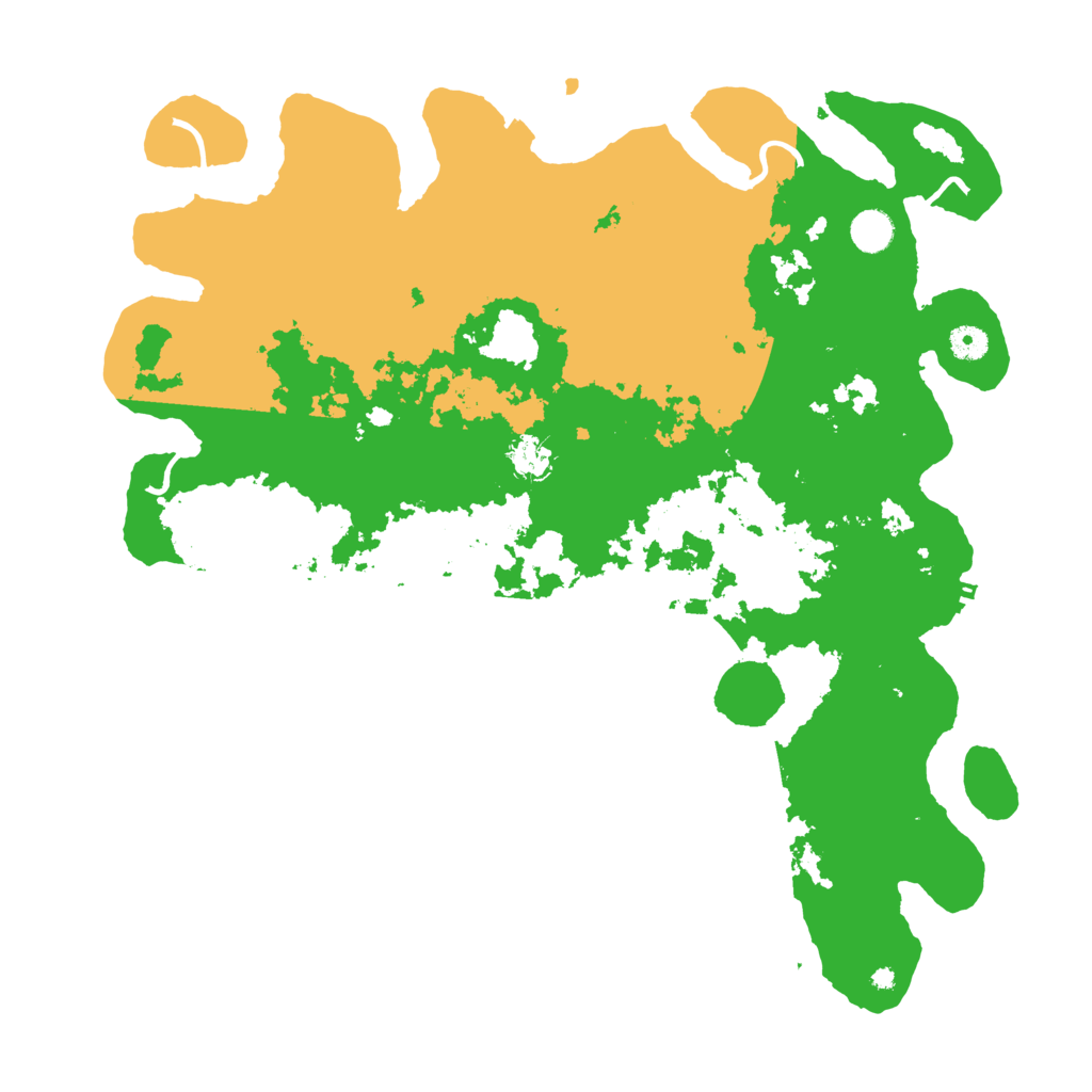 Biome Rust Map: Procedural Map, Size: 4500, Seed: 1023892603