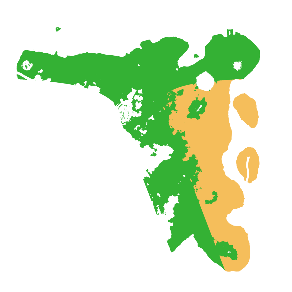 Biome Rust Map: Procedural Map, Size: 3000, Seed: 1003024979