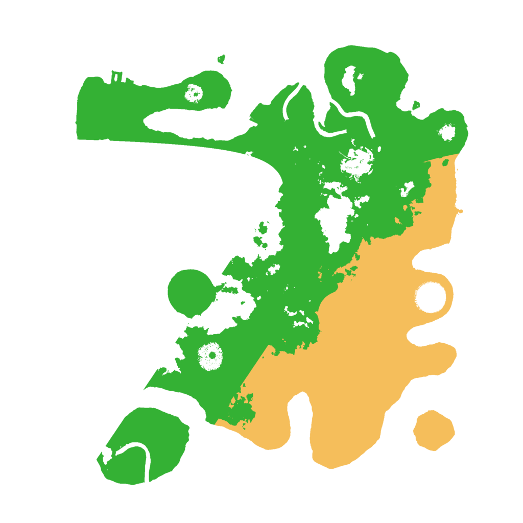 Biome Rust Map: Procedural Map, Size: 3000, Seed: 7149320