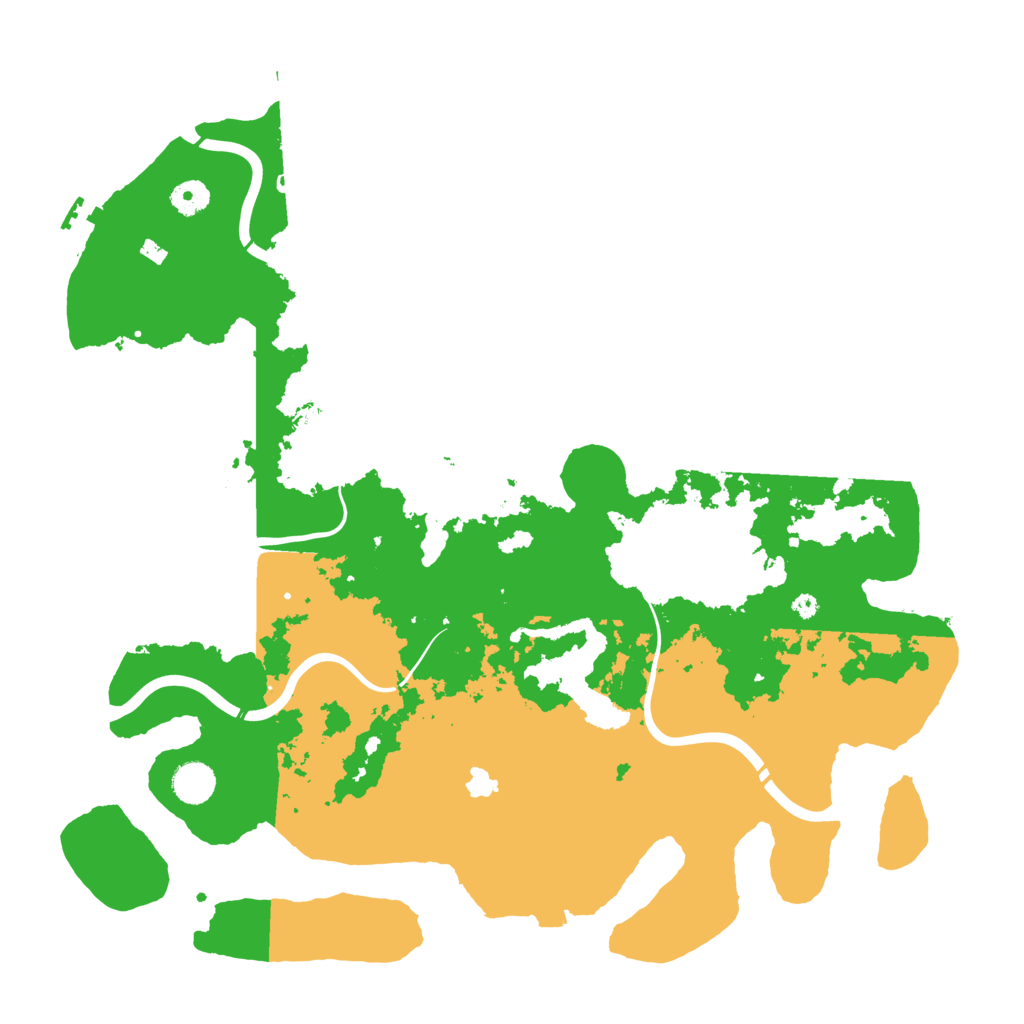 Biome Rust Map: Procedural Map, Size: 4250, Seed: 391992466