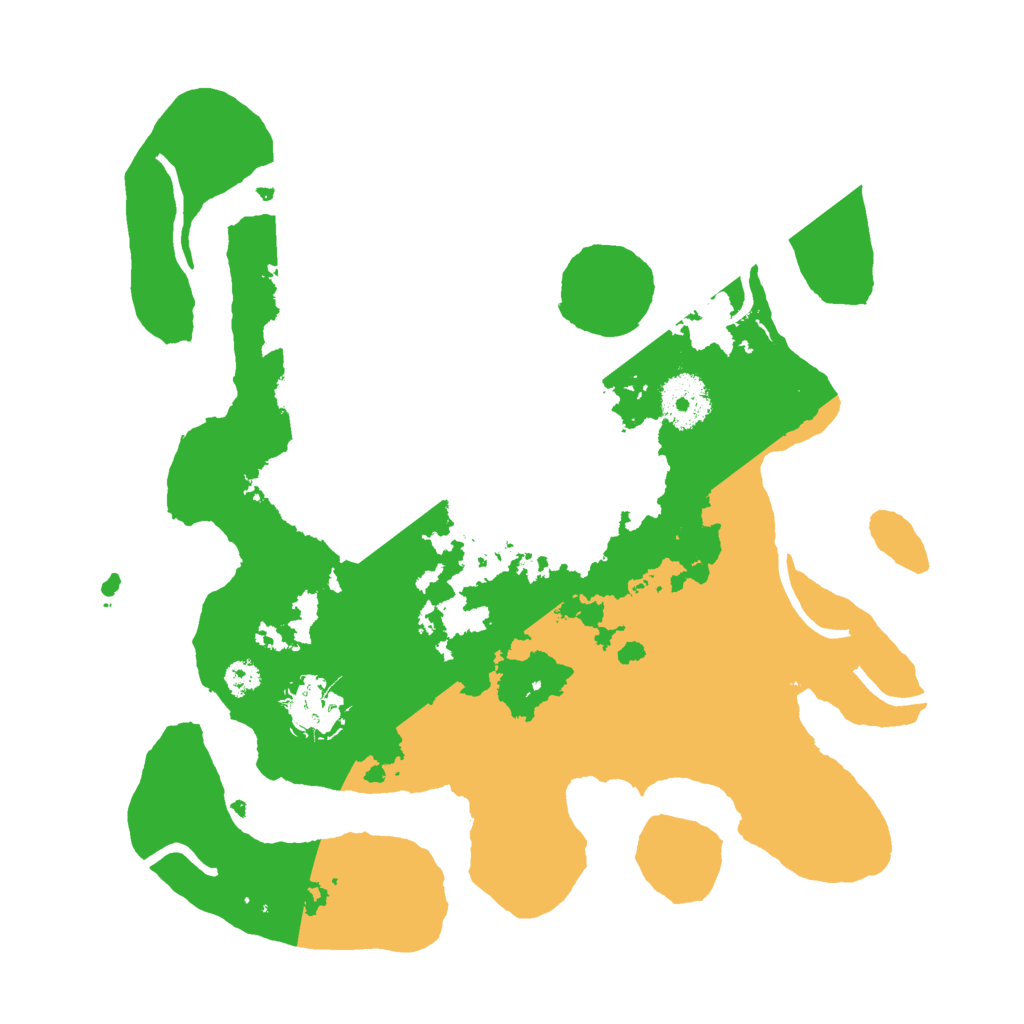 Biome Rust Map: Procedural Map, Size: 3000, Seed: 2983