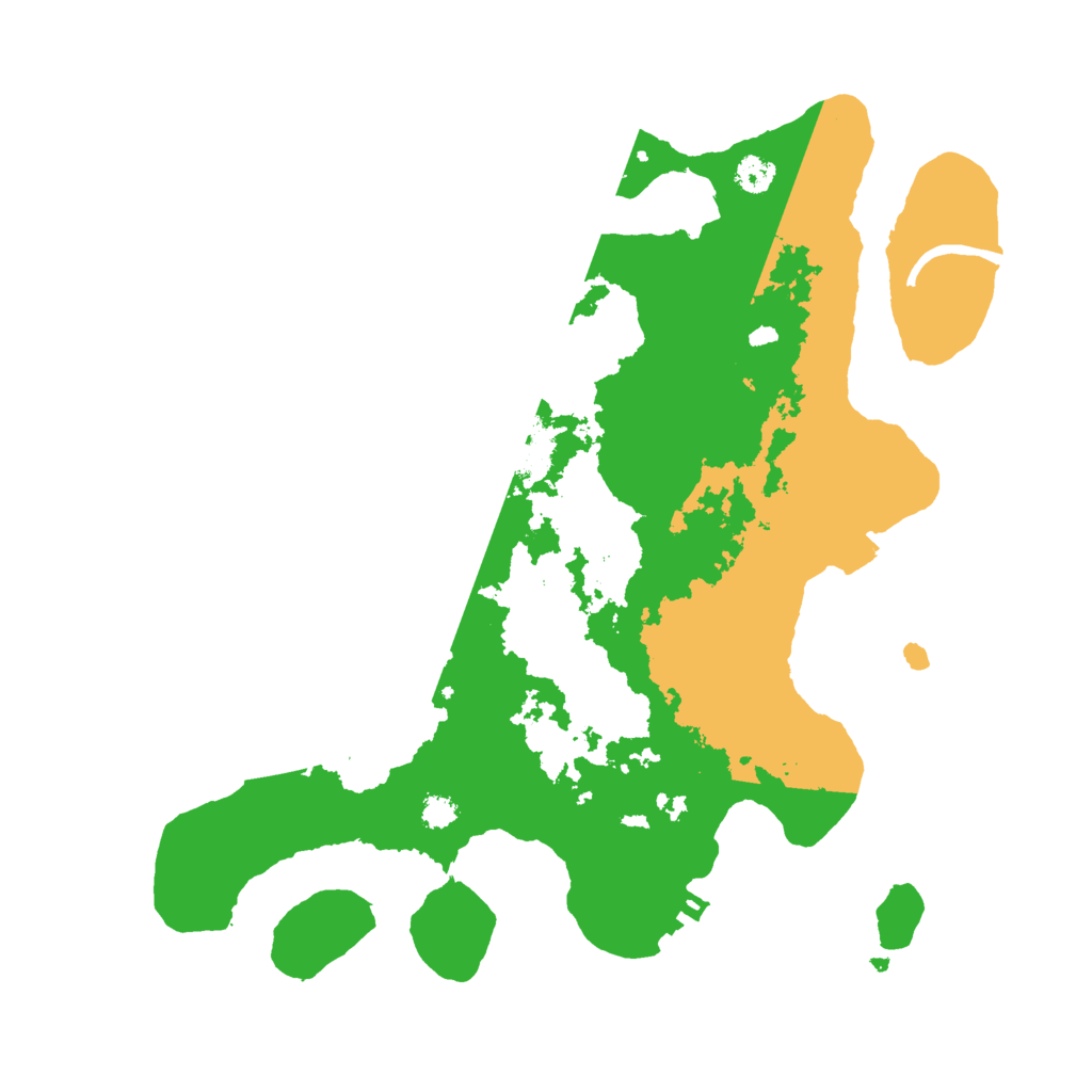 Biome Rust Map: Procedural Map, Size: 3000, Seed: 1623449