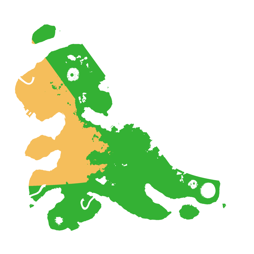 Biome Rust Map: Procedural Map, Size: 3000, Seed: 1380367284