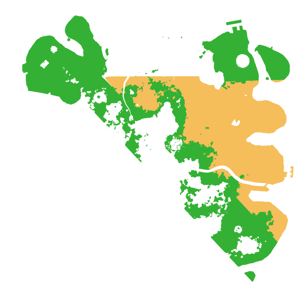 Biome Rust Map: Procedural Map, Size: 4000, Seed: 1538592776