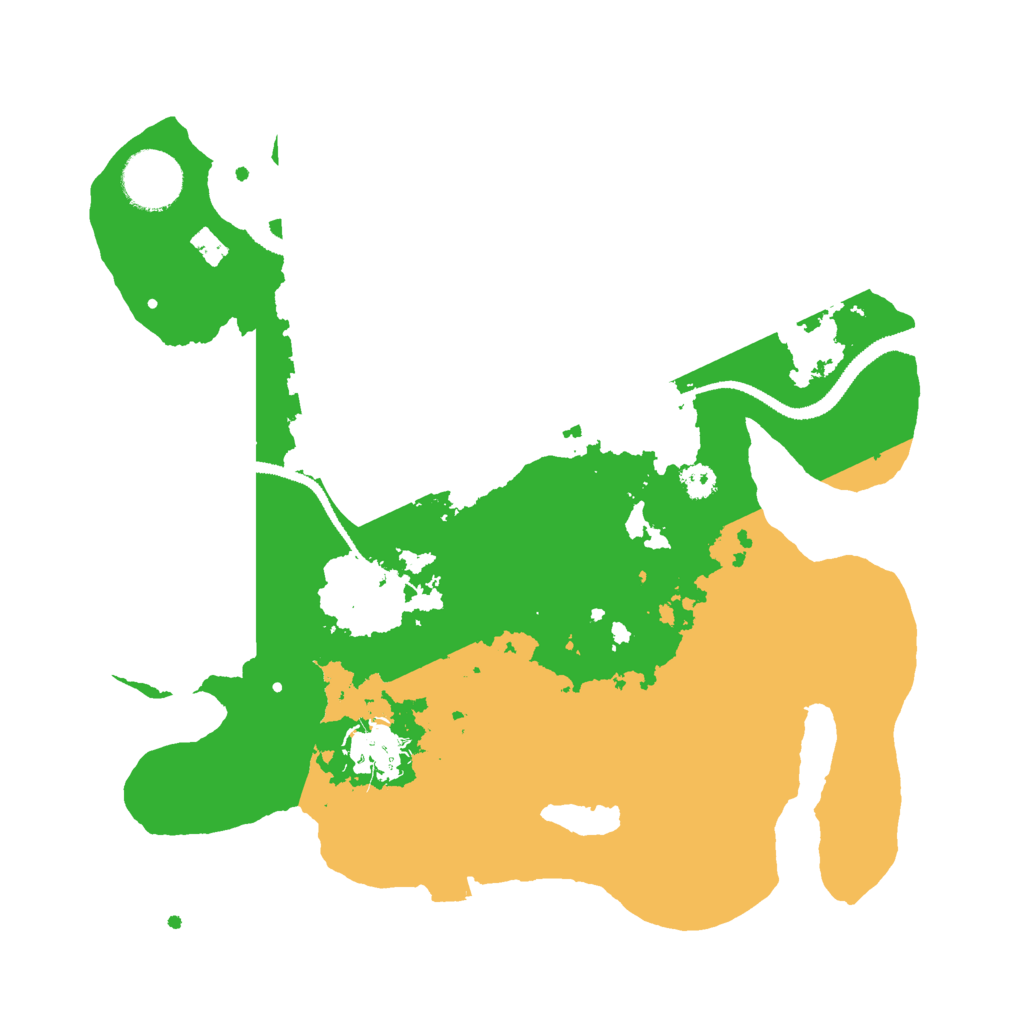 Biome Rust Map: Procedural Map, Size: 3000, Seed: 281234