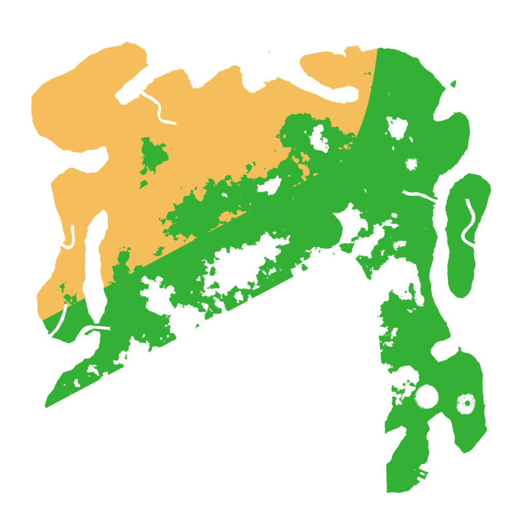Biome Rust Map: Procedural Map, Size: 4000, Seed: 1653057011