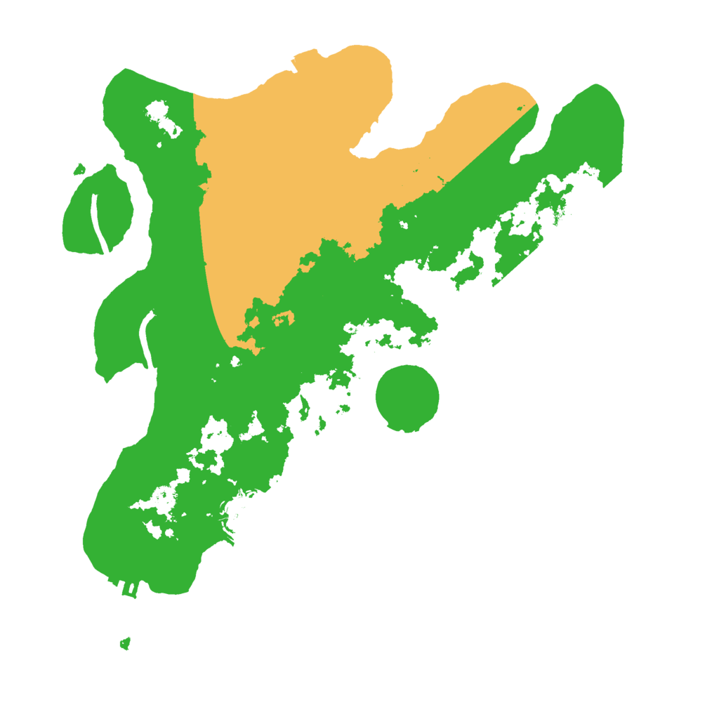 Biome Rust Map: Procedural Map, Size: 3000, Seed: 14951