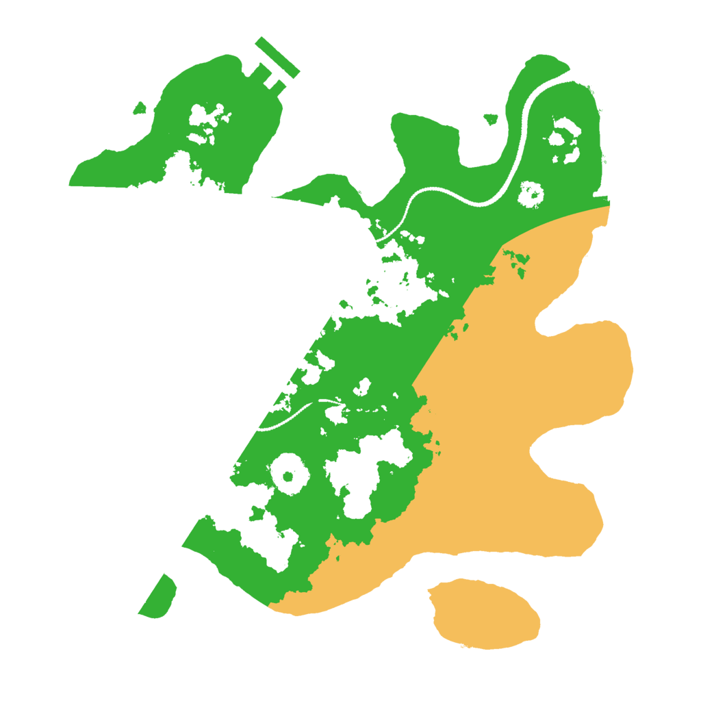 Biome Rust Map: Procedural Map, Size: 2700, Seed: 100816564