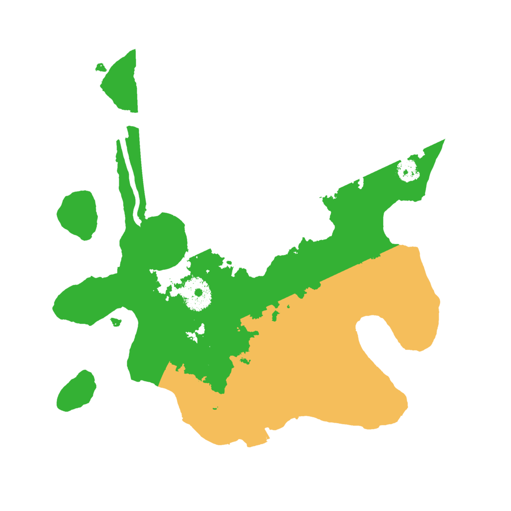 Biome Rust Map: Procedural Map, Size: 2500, Seed: 314343070