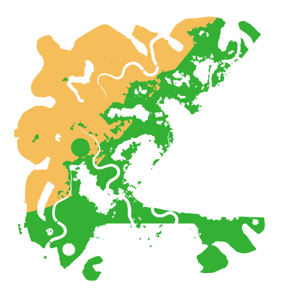 Biome Rust Map: Procedural Map, Size: 4250, Seed: 1943413967