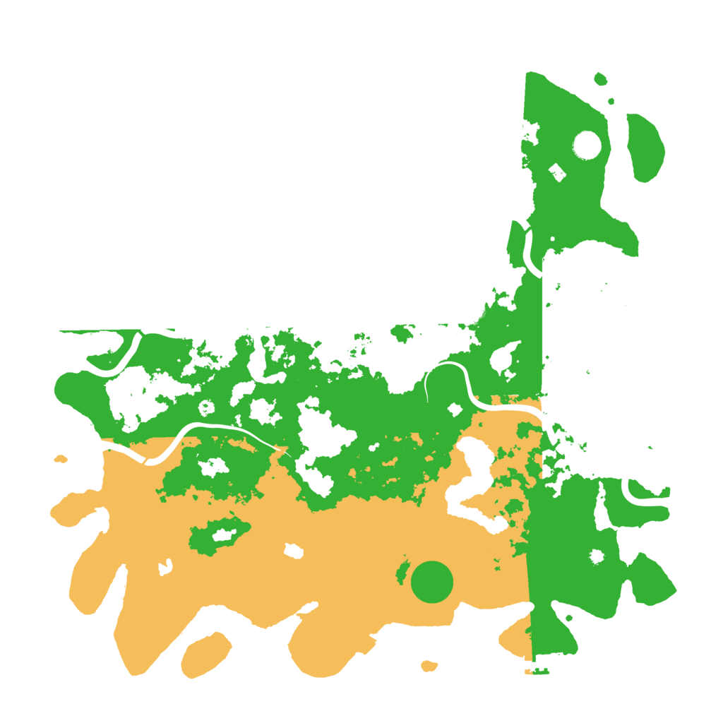 Biome Rust Map: Procedural Map, Size: 4500, Seed: 21579256