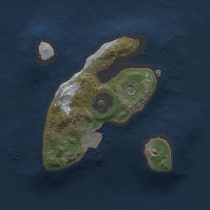 Thumbnail Rust Map: Procedural Map, Size: 1500, Seed: 1377858044, 4 Monuments