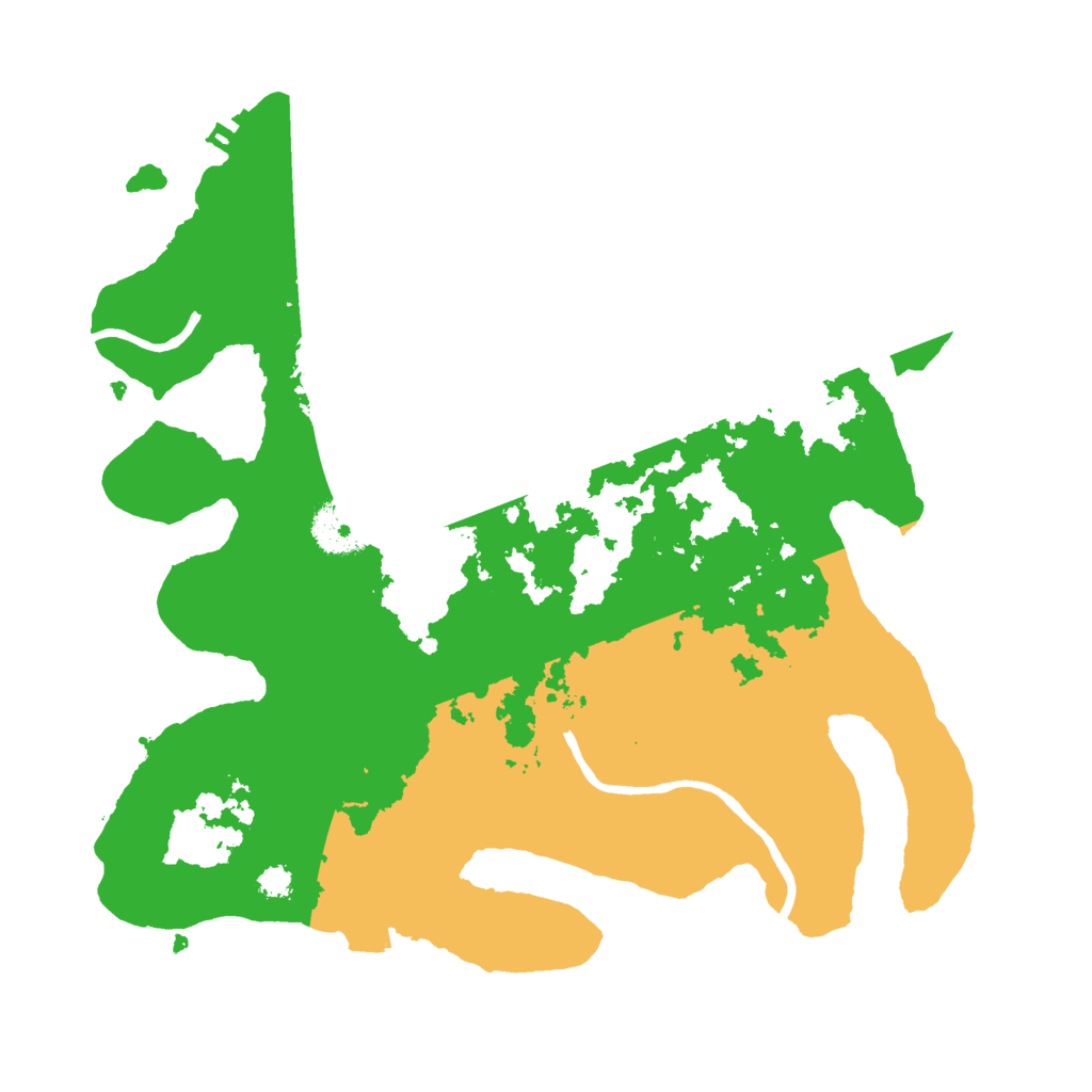 Biome Rust Map: Procedural Map, Size: 3000, Seed: 7280531