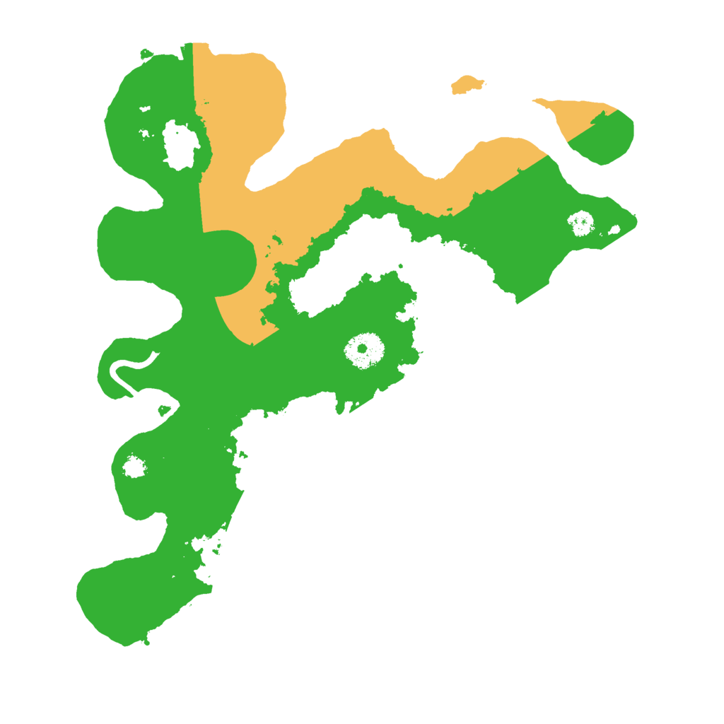 Biome Rust Map: Procedural Map, Size: 3000, Seed: 5844