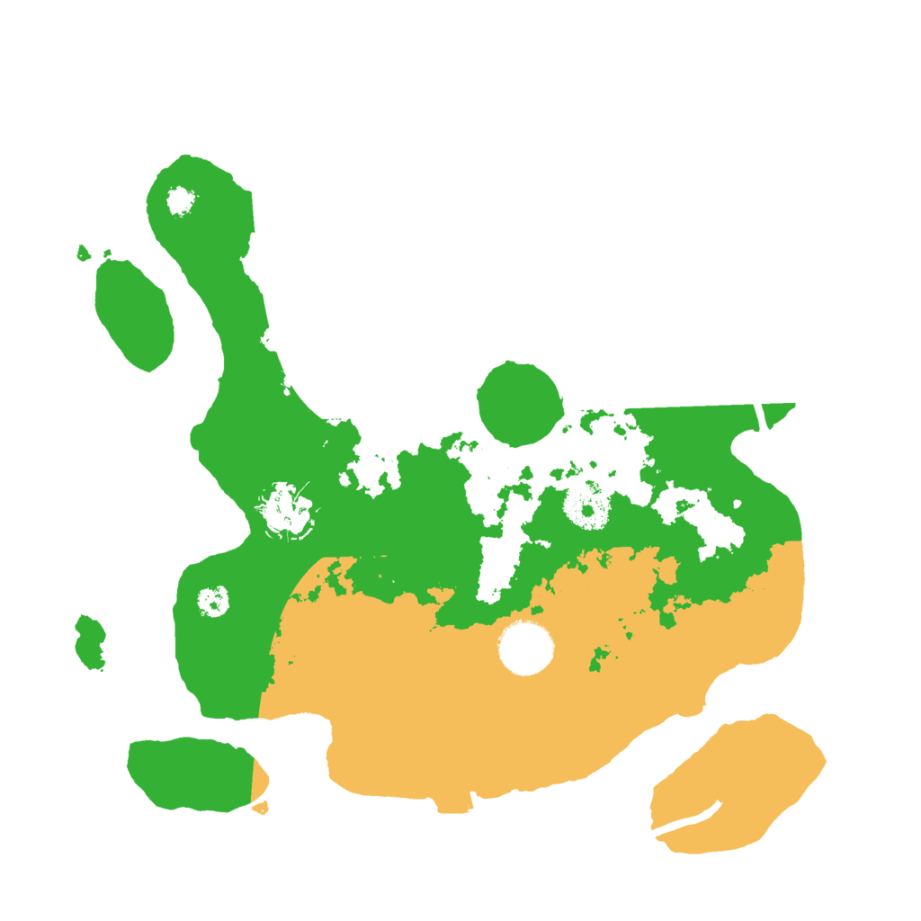 Biome Rust Map: Procedural Map, Size: 3000, Seed: 16446