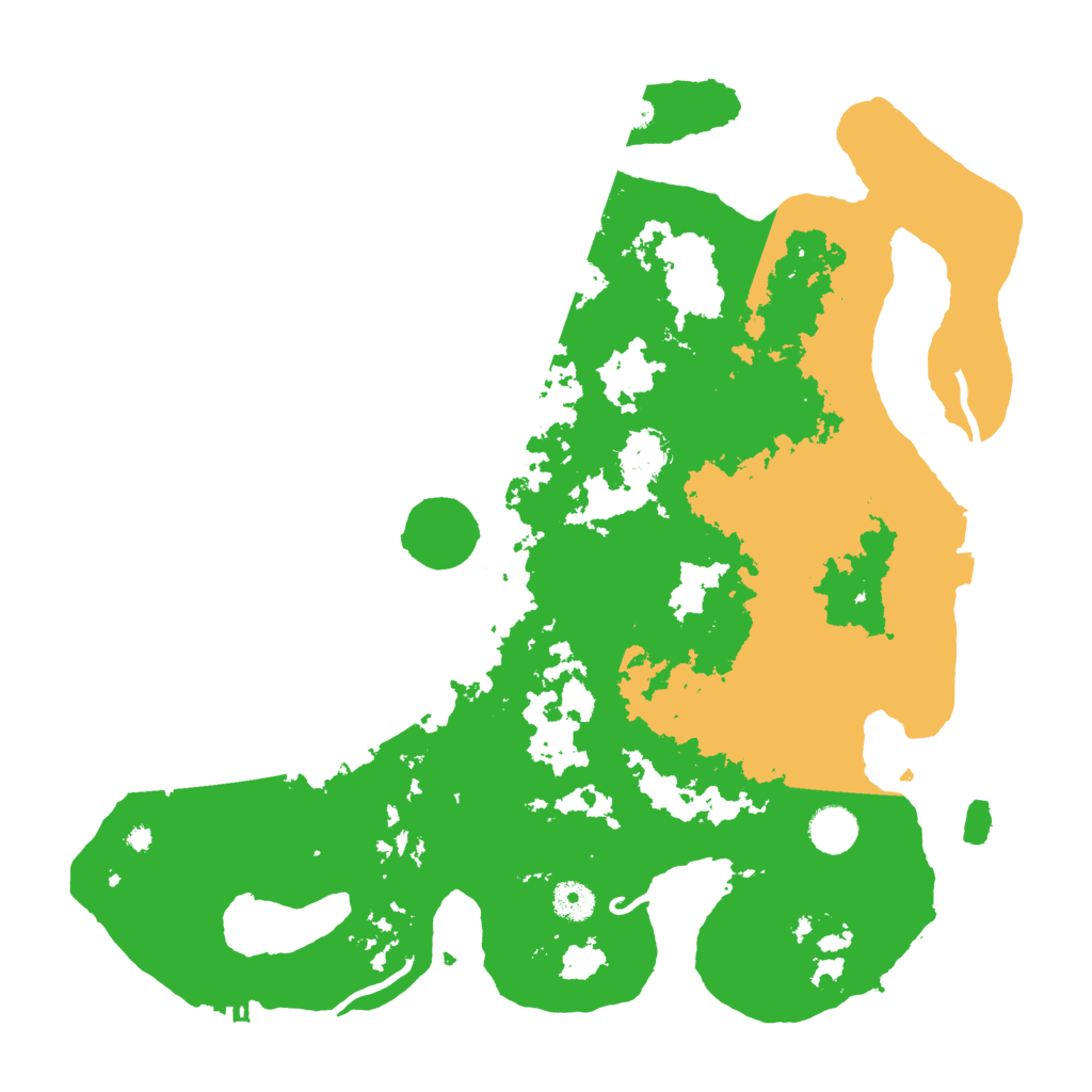 Biome Rust Map: Procedural Map, Size: 4000, Seed: 1241180937