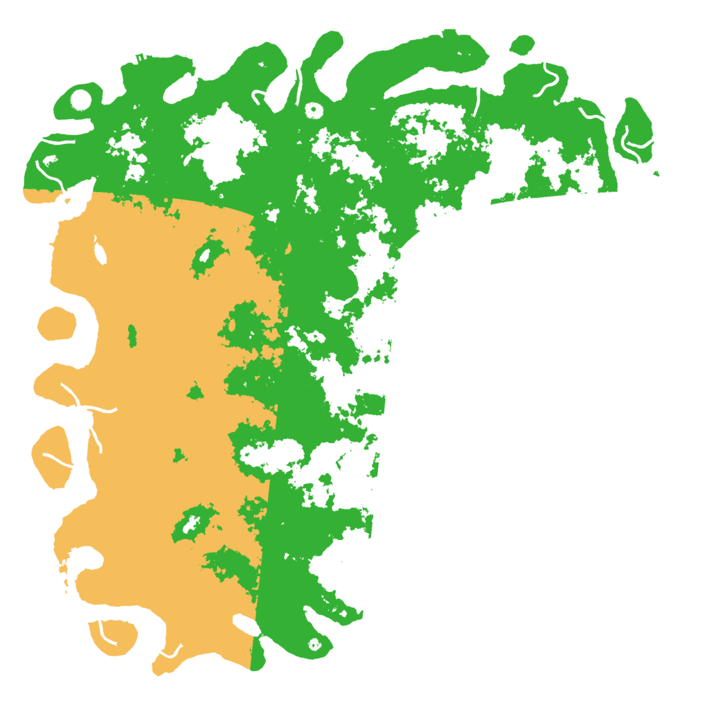 Biome Rust Map: Procedural Map, Size: 6000, Seed: 111861613