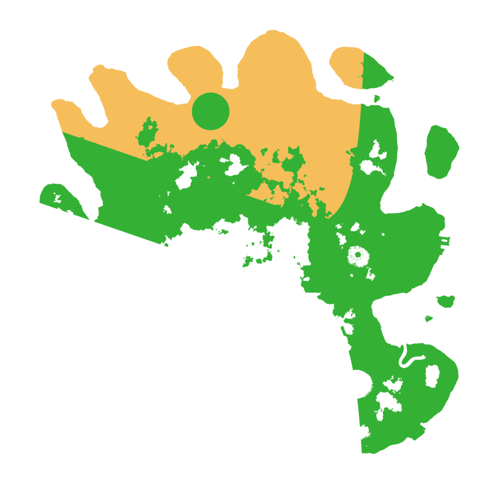 Biome Rust Map: Procedural Map, Size: 3500, Seed: 1492310107